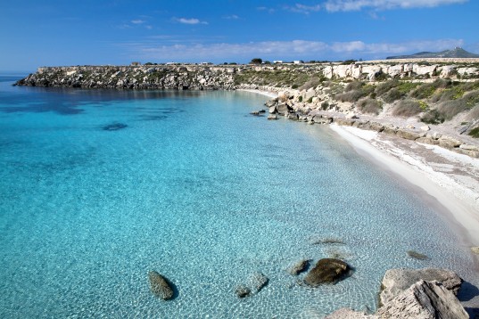 Il mare di Cala Azzurra