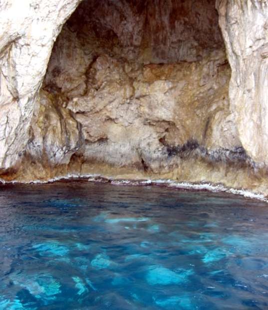 Grotta del Tuono a Marettimo